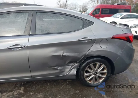 2014 Hyundai Elantra Se from USA, damaged, VIN 5NPDH4AE0EH490767